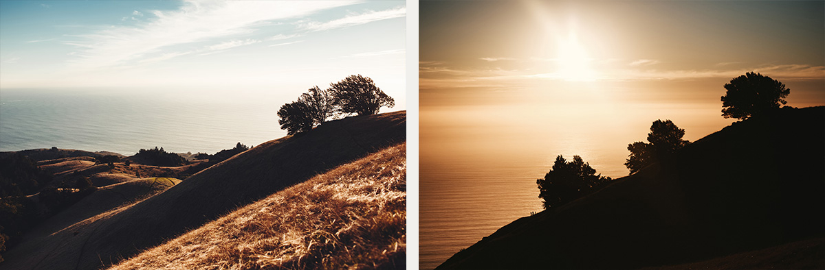 Mount Tamalpais sunset California