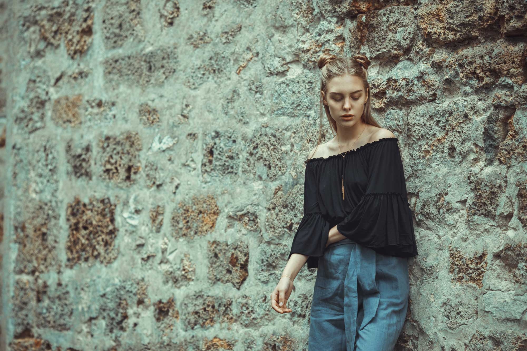 Voriagh, Memories Collection, inspired by Northern and Baltic folklore, handcrafted in Paris.Shooting in the Vallee de Chevreuse