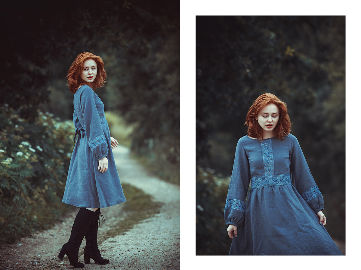 Voriagh, Memories Collection, inspired by Northern and Baltic folklore, handcrafted in Paris.Shooting in the Vallee de Chevreuse