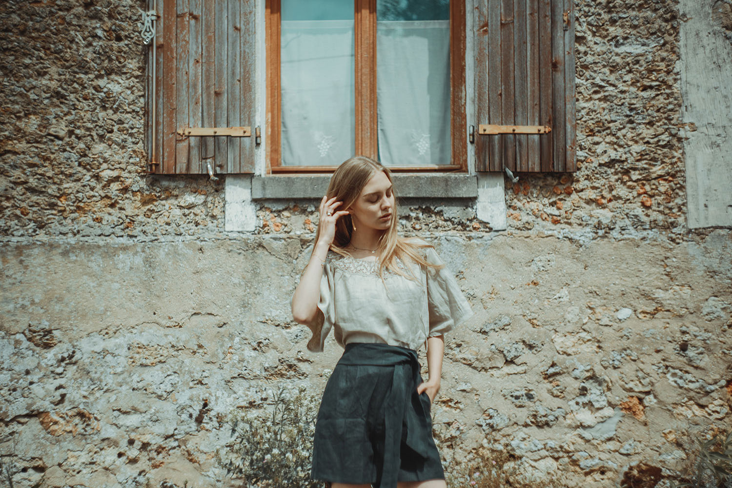 Voriagh, Memories Collection, inspired by Northern and Baltic folklore, handcrafted in Paris.Shooting in the Vallee de Chevreuse