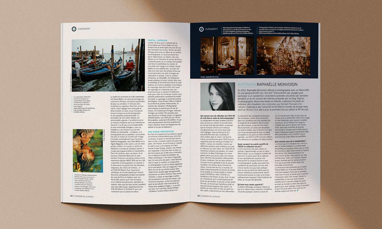 Raphaelle Monvoisin Venezia photo workshop canon eos RP photography italy