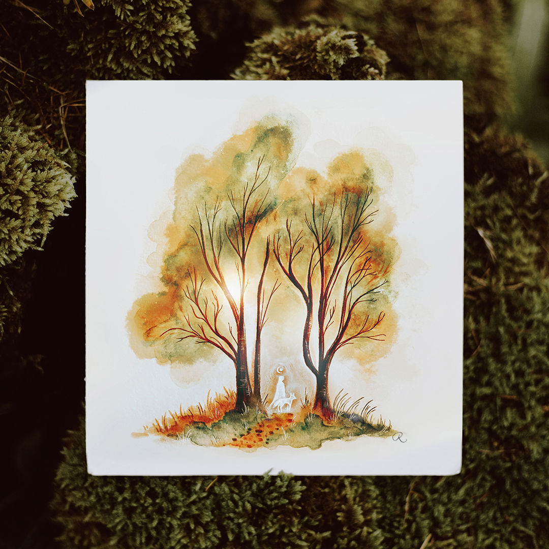 Raphaelle Monvoisin Watercolor Art Illustration fantasy folktale