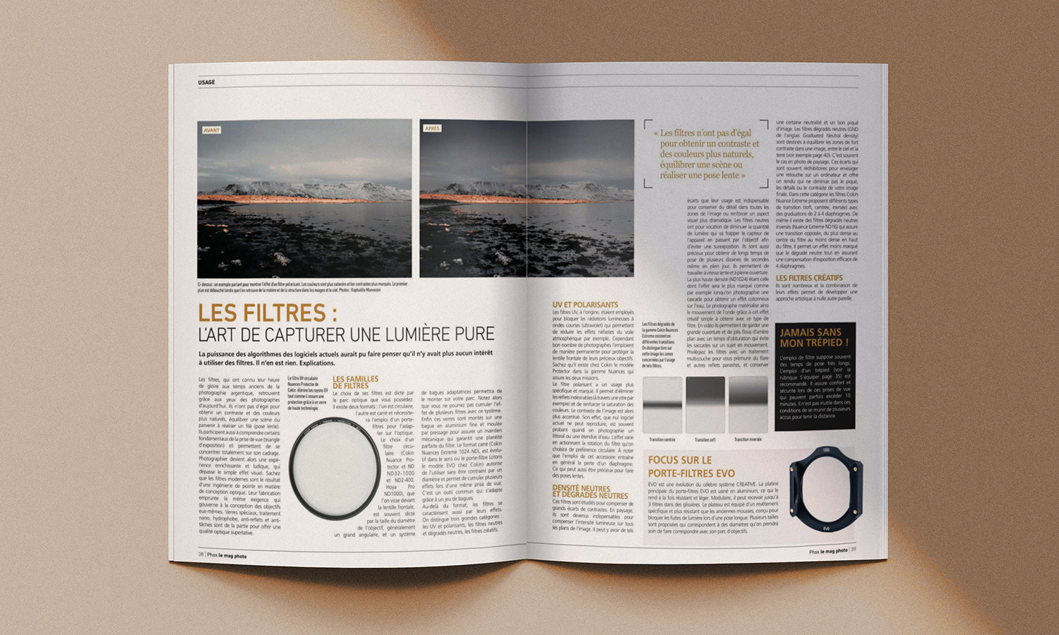 Cokin filters long exposure publication featured Phox photo