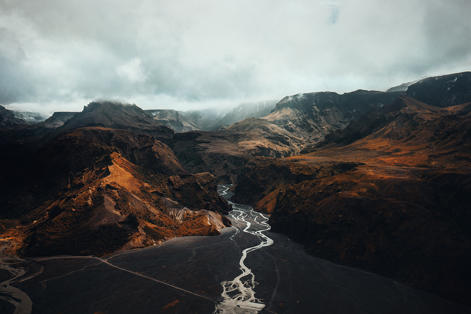 iceland highlands þórsmörk Thórsmörk volcanic volcano