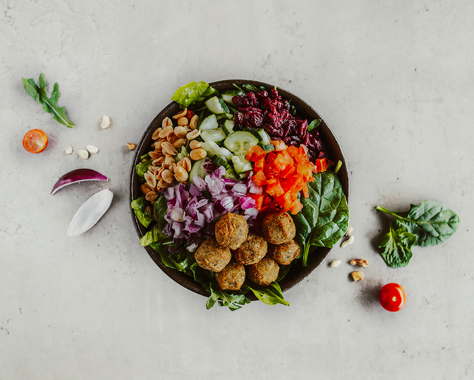 Fresco island salad food street fast fresh iceland