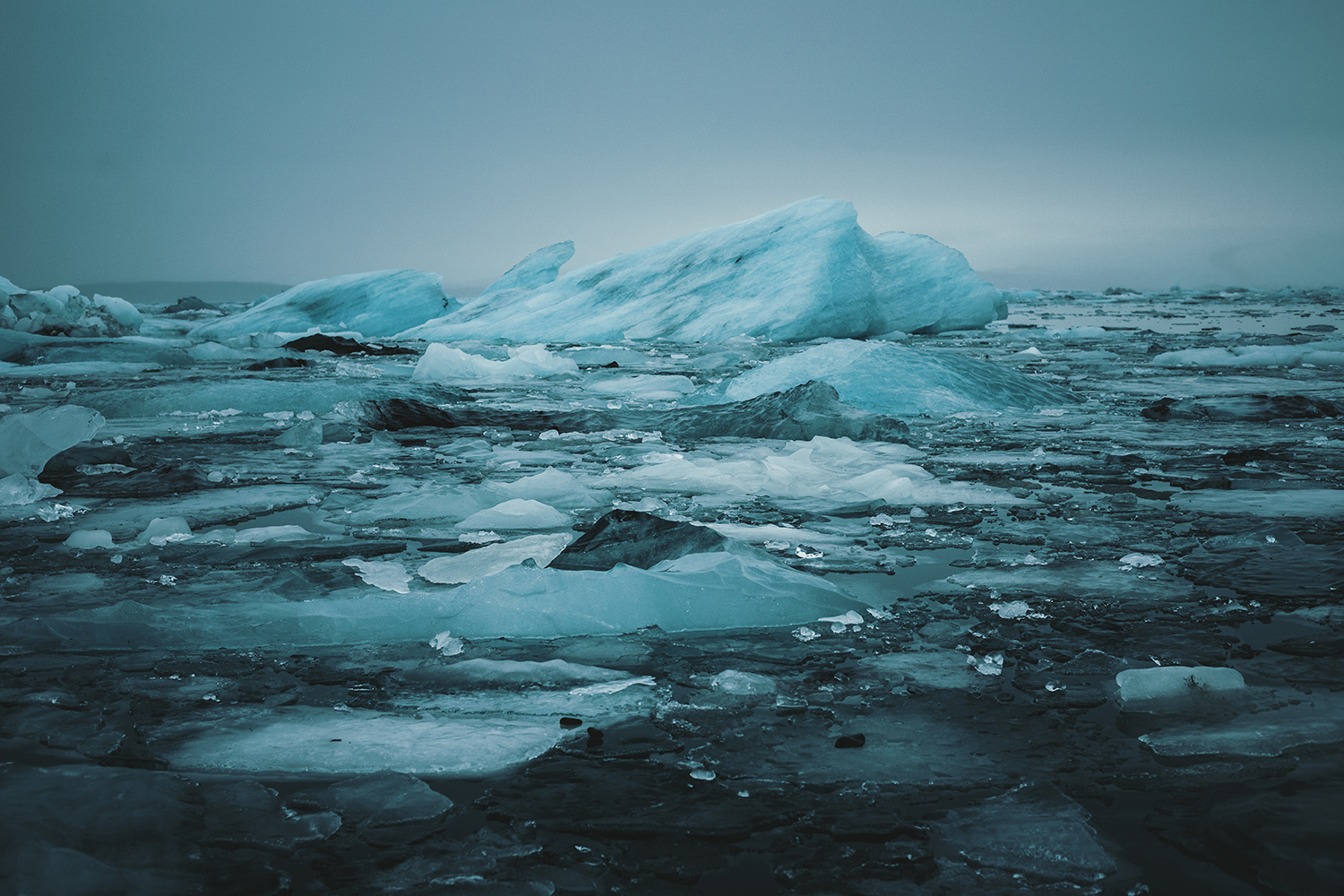 iceland fjord arctic glacier ice