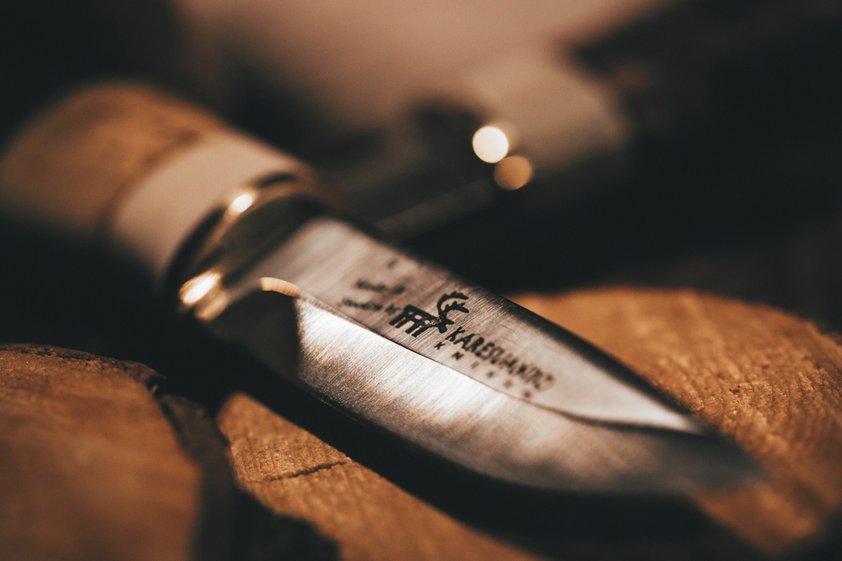 Karesuando Kniven handcraft knife close up